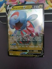 Pokemon Card DRACOVISH V 114/172 Brilliant Stars FULL ART