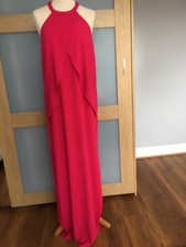 Almagores Womens Pink Maxi Dress Size 14