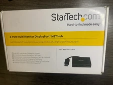 StarTech.com MSTDP123DP 3-Port Multi Monitor DisplayPort MST Hub