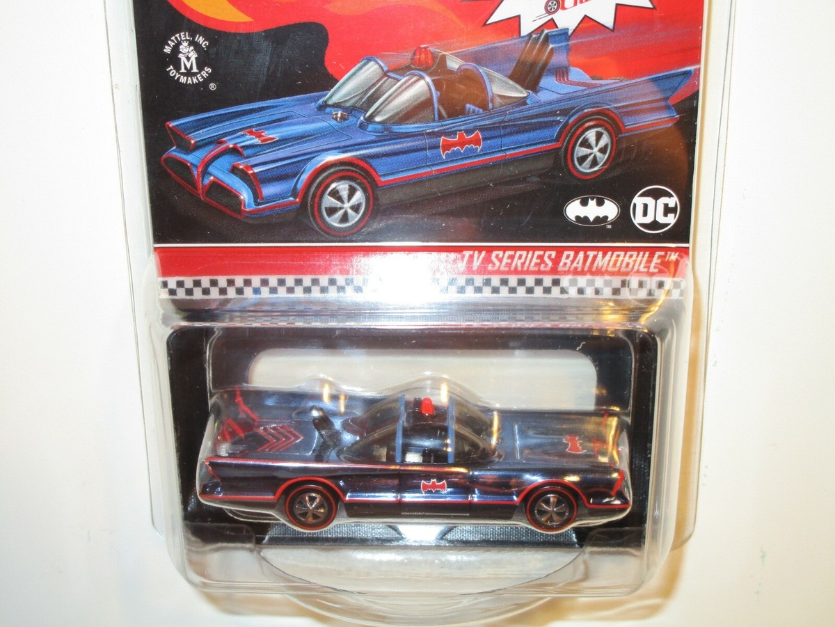 HOT WHEELS BATMOBILE RLC 1966 '66 TV SERIES CAR BLUE RED LINE