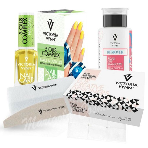 Victoria Vynn Gel Nail Polish Remover Kit Set UV LED Soak Off Manicure