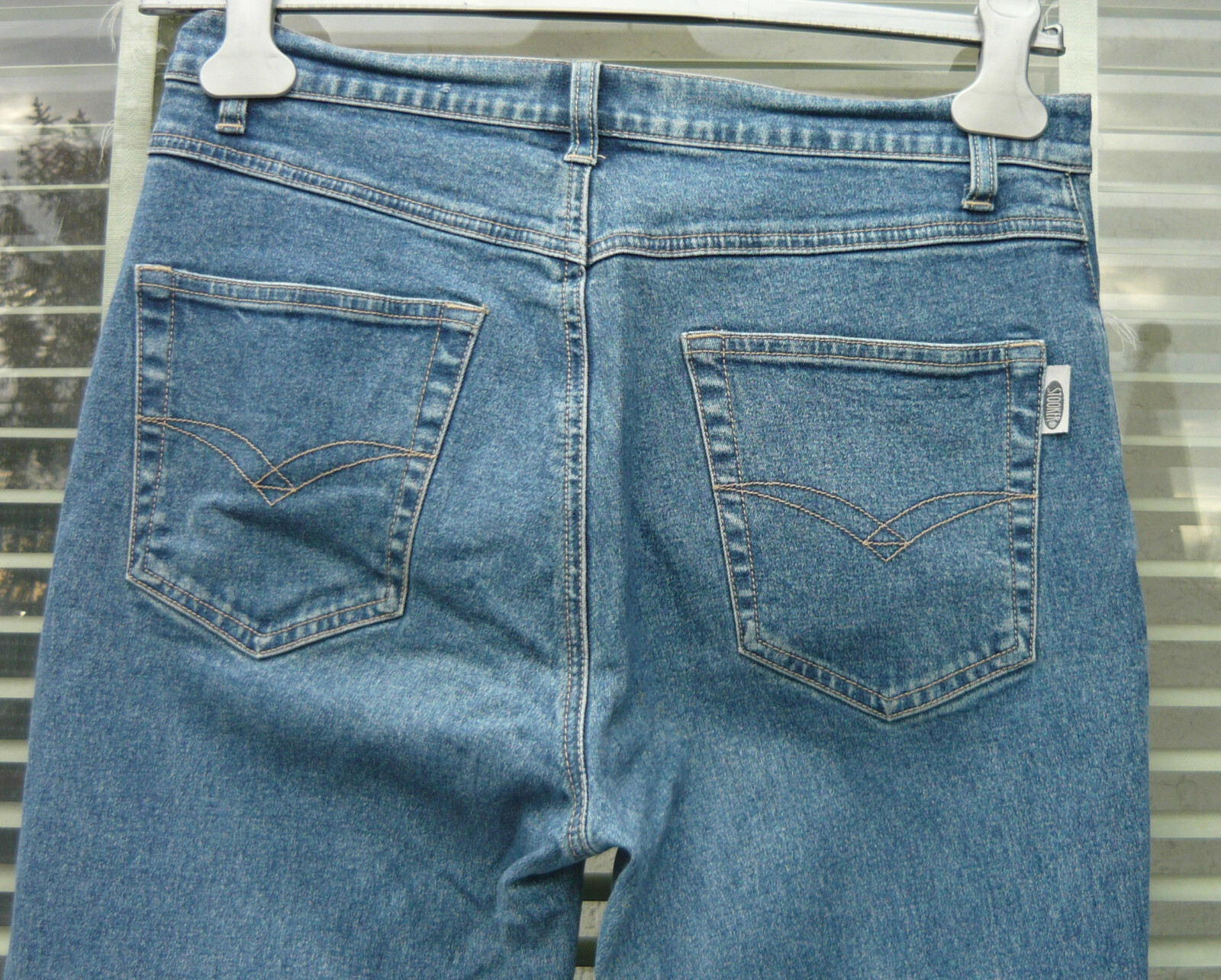 STOOKER women's jeans stretch style-no.993 1180 light blue size 30!! image 6