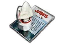 Jaws, Bruce Shark Tooth and Stand, Solid Resin, Plaque, Signed, Numbered Edition