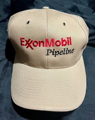 Vintage Exxon Mobil Pipeline Hat | eBay