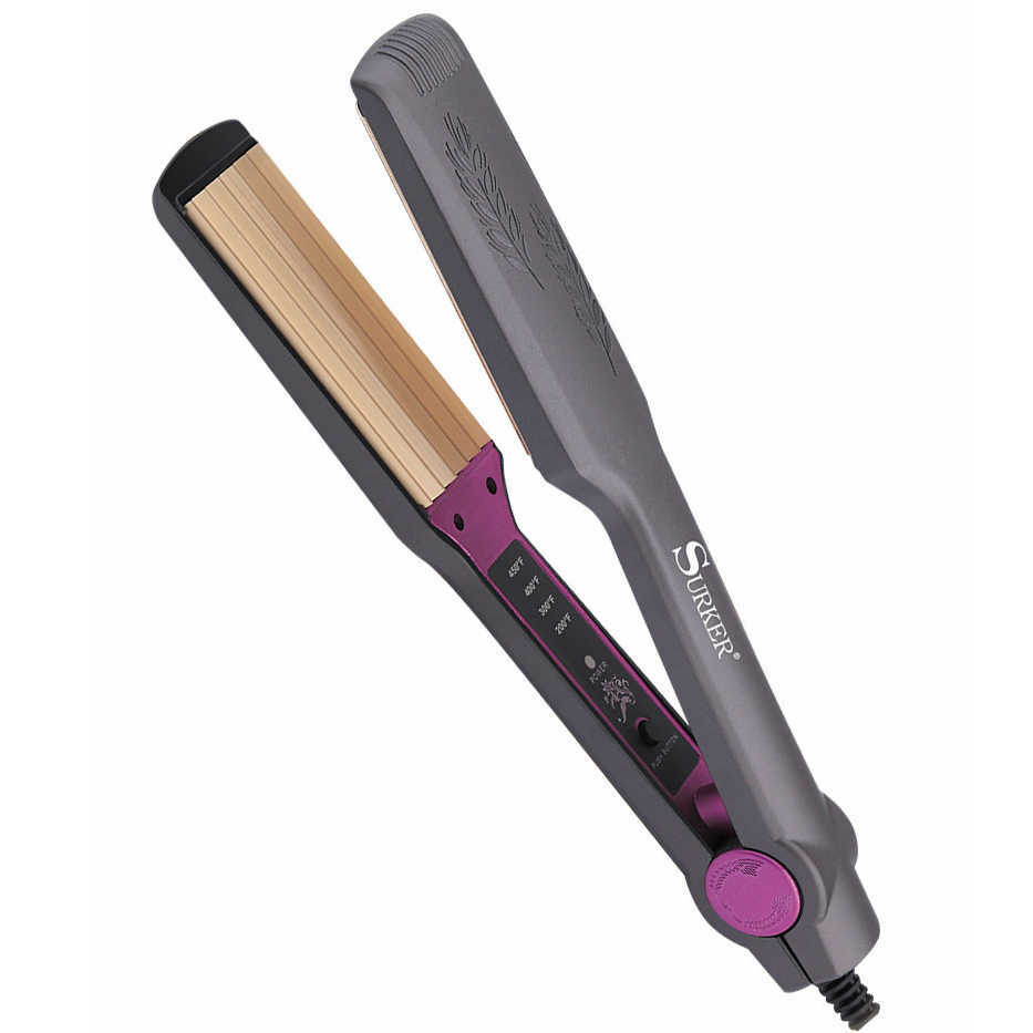 PIASTRA PER CAPELLI,4 LIVELLI DI TEMPERATURA, PIASTRA IN CERAMICA,SURKER, SK-690