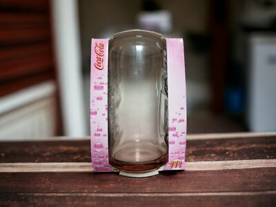McDonald`s Coca 1 Cola Dosen Glas 2009  Rosa 