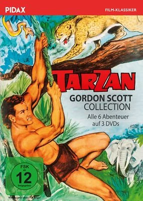 Tarzan - Gordon Scott Collection - alle 6 Abenteuer DVD Gordon Scott