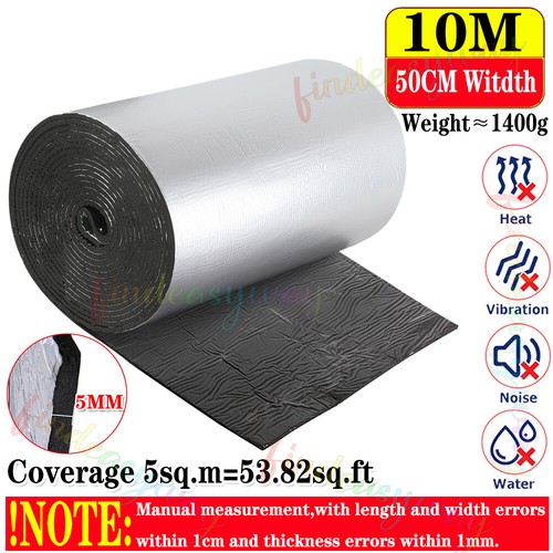 10M Camper Van Insulation Foam Self Adhesive·Thermal Soundproof 1CM Closed Cell - Picture 30 of 33