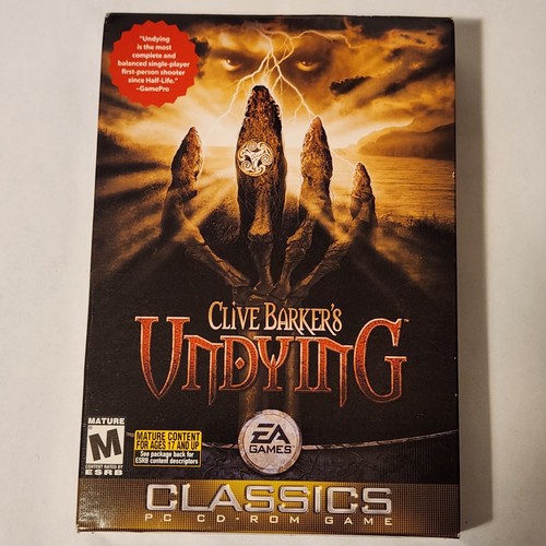 Brand New - Clive Barker's Undying For PC - NIB - New In Box