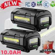40V 2PACK For Ryobi OP4050 Lithium-Ion High Capacity 10.0Ah Battery OP4050A