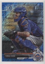 2017 Bowman Chrome Prospects Blue Shimmer Refractor /150 Tomas Nido #BCP222 i6j