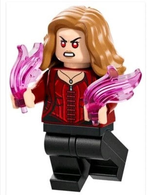 LEGO Marvel Minifigure Avengers Endgame Final Battle Wanda Maximoff 76323 