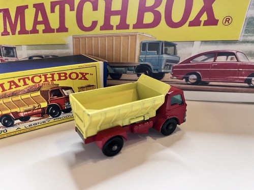 Vintage Boxed Matchbox New Model Grit-Spreading Truck No. 70 Excellent Condition - Picture 10 of 10