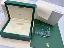 ROLEX Watch Box Set With Bag & Tags & Card Ho...