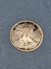 American Silver Eagle / Liberty - 1/10 troy oz .999 Fine SILVER Mini Coin Round
