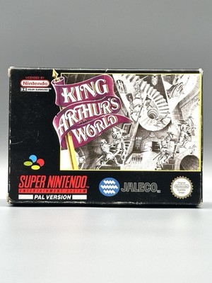 King Arthur's World SNES OVP Zustand: Gut