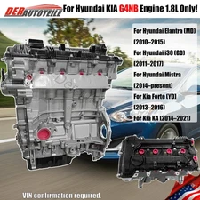 G4NB 1.8L Long Block Engine Motor Assembly For Hyundai Elantra Kia Forte 1797cc