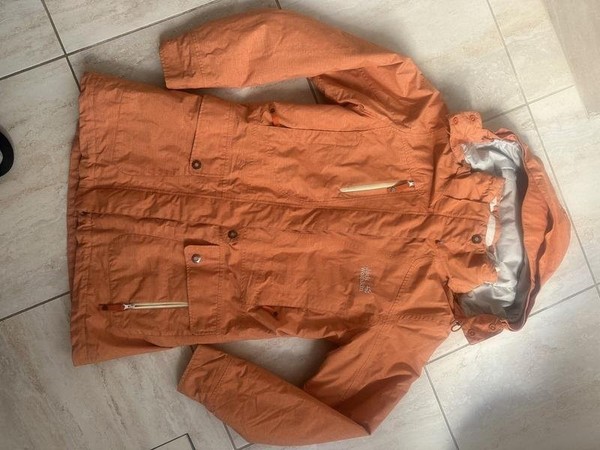 Women Jack Wolfskin Jacket Orange 38 / M / 46