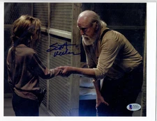 Scott Wilson Hershel Greene of The Walking Dead COA Signed 8X10 Photo Becket