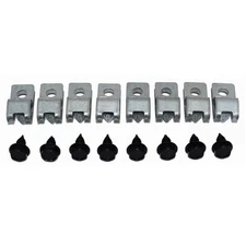 Fuel Line Clip Clamp Bracket Fastener Kit 1971-73 Chevrolet Corvette 16pc