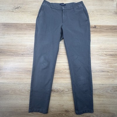 Mr Marvis Trousers Mens W32x32 Easies Storms Drawstring Pants Stretch Chinos