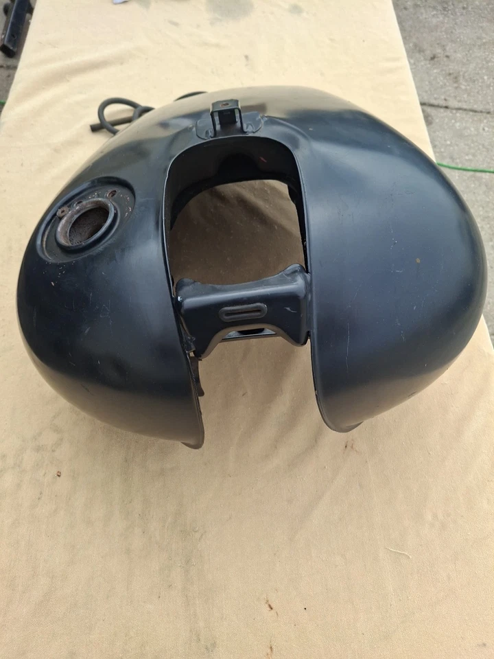 Kawasaki Vulcan 800 VN800 1996-2005 tanque de gasolina tanque de combustible negro OEM Foto 3 de 4