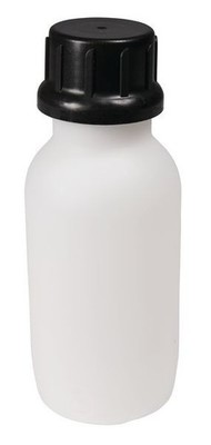 70x 1L HDPE Enghalsflasche mit Sicherheitsverschluss   UN geprüft   100 Schraubd