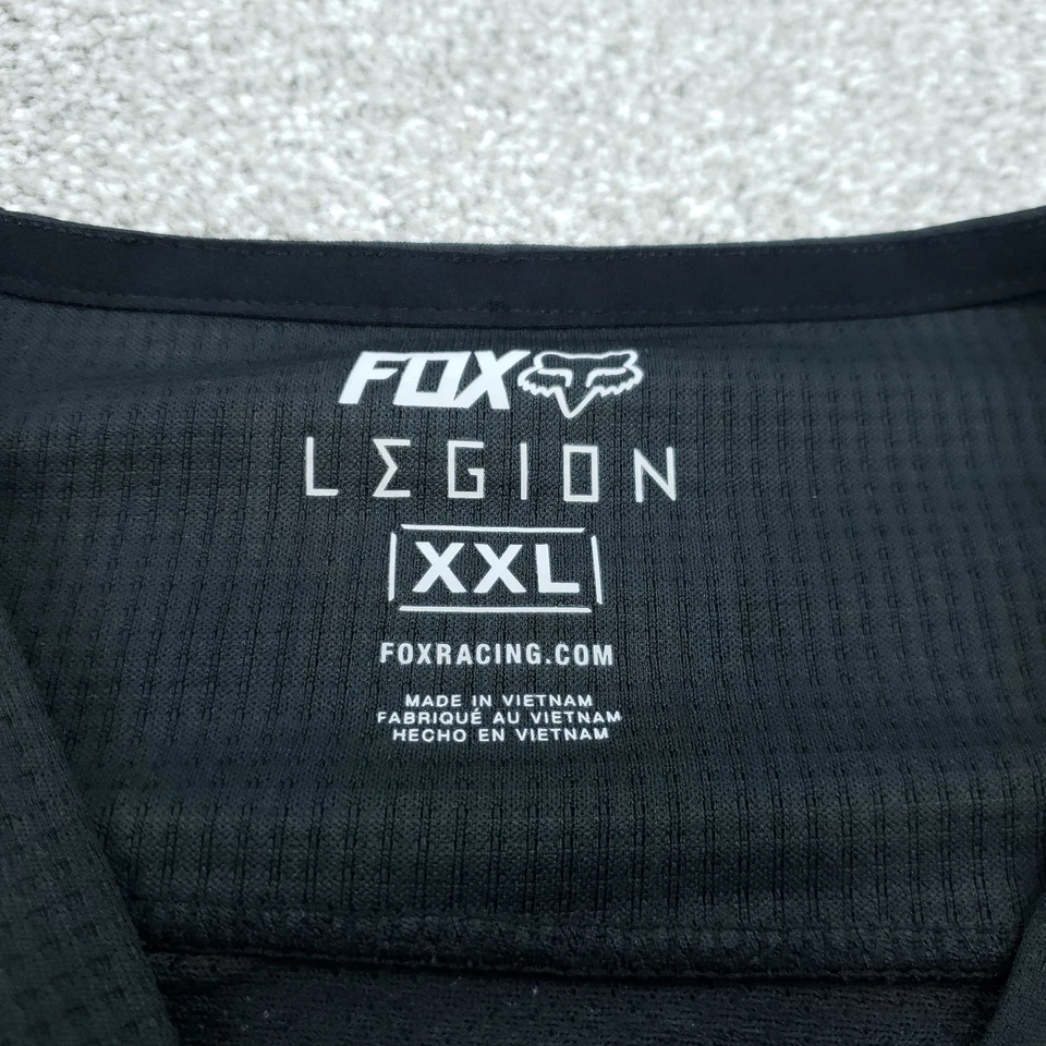 FOX Racing Legion Offroad Blackout Long Sleeve Jersey ATV Dirt Bike Mens XXL - Image 3 of 4