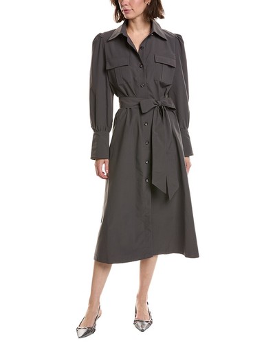 Pascale La Mode Flap Pocket Belted Shirtdress Women's Pascale La Mode Flap Pocket Belted Shirtdress Women's