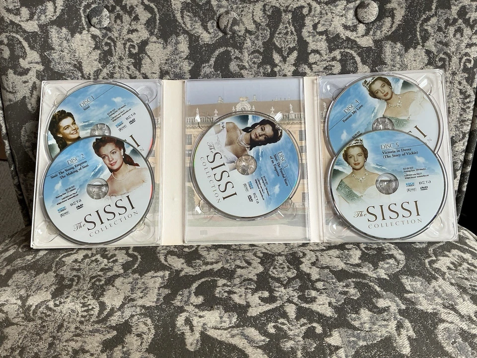 The Sissi Collection DVD with Romy Schneider, 2007, 5-Disc Set - Used Foto 2 de 4