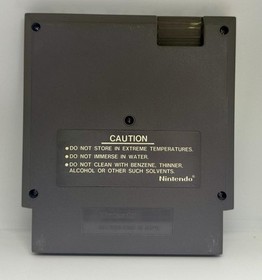 Gyromite NINTENDO NES 5 Screw Game Cartridge, Working Robot Series