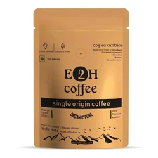 E2H Coffee 100% Organic Coffee Powder 200G Free Shipping World Wide