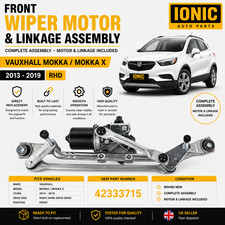 Vauxhall Mokka Mokka X 20132019 Front Wiper Motor Linkage Assembly 42333715 Vauxhall Mokka Mokka X 20132019 Front Wiper Motor Linkage Assembly 42333715