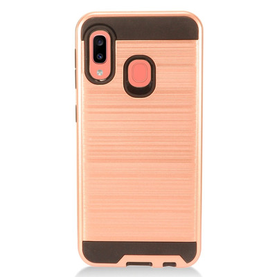 GSA Brushed Hybrid Case For Samsung Galaxy A10e Rose Gold