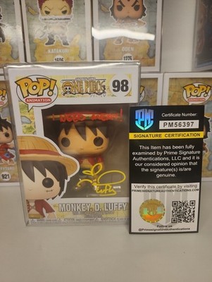 Funko Pop! One Piece- Monkey D Luffy #98 Autographed By Colleen Clinkenbeard