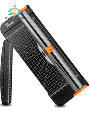 Firbon A4 Paper Cutter 12 Inch Titanium Trimmer Scrapbooking 1-black