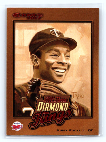 Kirby Puckett [Series] #ATDK-7 card from 2002 Donruss All Time Diamond Kings