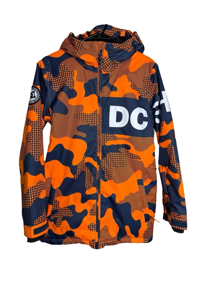 Chaqueta de snowboard DC Youth Propaganda Orange Camp 16 XL 10k Foto 3 de 4