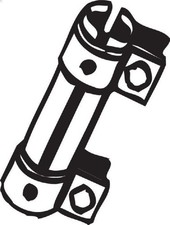 Rohrverbinder, Abgasanlage BOSAL 265-505 für AUDI TT (8N3) 1.8 1998-2006