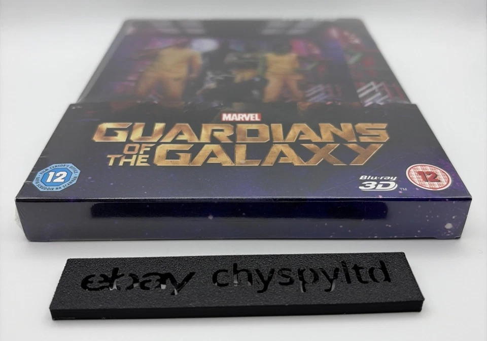 Guardians of the Galaxy - UK Exclusive 3D + Blu-Ray Lenticular Steelbook - New - Image 4 of 4