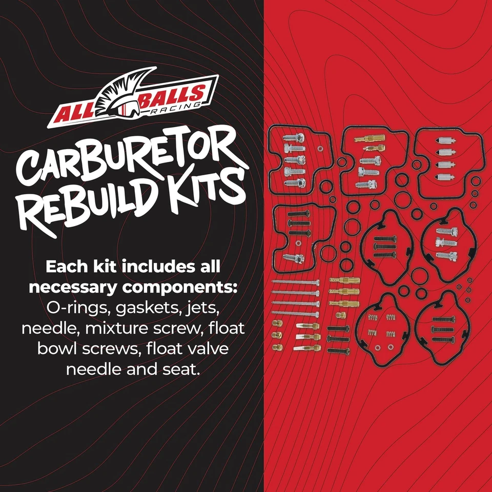 All Balls Carburetor Rebuild Kit 26-1608 for Honda VF 750 C2 Magna 97-00 - Imagem 2 de 4