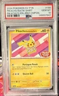 Pokemon Pikachu Berkemaja Batik Holo SV Promo #190 PSA 10 Indonesian