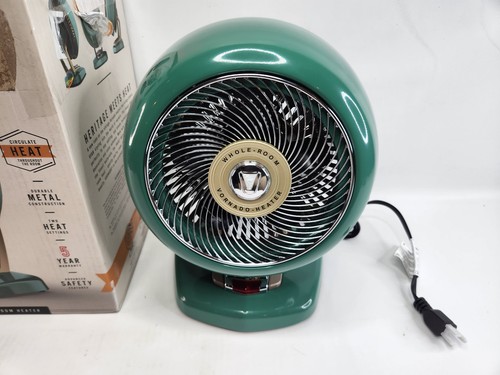 Vornado VHeat 1500W Portable Green Metal Space Heater Vintage Brand New - Picture 2 of 12
