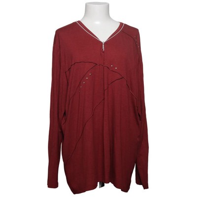 Bexleys Woman, Top, Größe: 3XL, Rot, Elasthan/Viskose, Damen #QHI