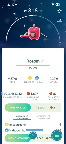 New Shiny Rotom Wash ✨ Pokémon Go ✨ 