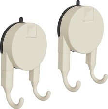 Strong Suction Cup Hooks for Shower, Bathroom, Kitchen, Heavy Duty Hangers for