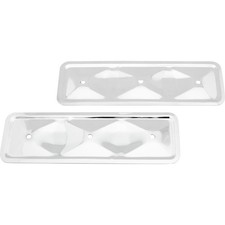 Chevy 194 230 250 Inline Straight 6 Cylinder Chrome Plated Side Covers