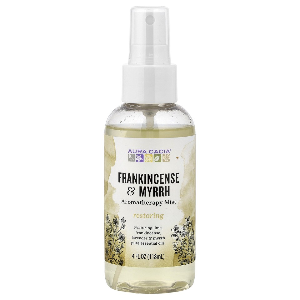 Aromatherapy Mist, Frankincense & Myrrh, 4 fl oz (118 ml)