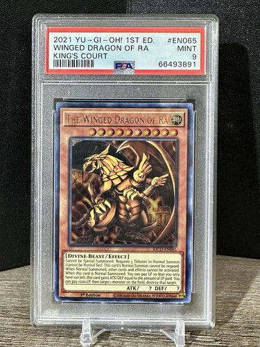The Winged Dragon of Ra KICO-EN065 YuGiOh Kings Court card