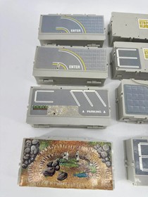 VTG Galoob Micro Machines Travel City Battle Block Playset Lot 1987 Lot Of 14